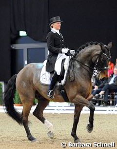Uta Gräf and Dandelion win big at the 2014 CDN Munster :: Photo © Barbara Schnell