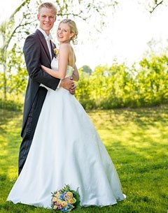 Danish U25 rider Daniel Bachmann Andersen got married to Norwegian dressage rider  Tiril Ånerud on 2 August 2014