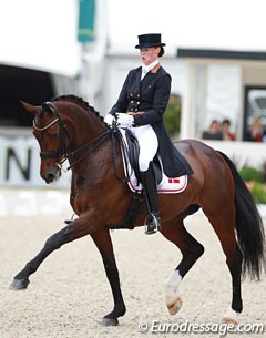 Maria Anita Andersen and Loxana at the 2014 CDIO Rotterdam :: Photo © Astrid Appels