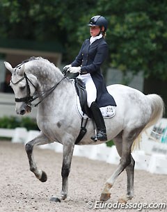 Kim Schmid and Theodoor at the 2014 CDIO Rotterdam :: Photo © Astrid Appels