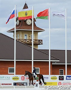 The 2014 CDI-JYR international junior and young riders competition held at Club Victoria in Ryazan, Russia :: Photo © Selene Scarsi