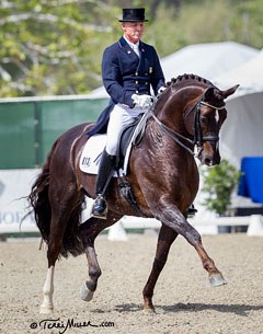 Jan Ebeling and Rassolini at the 2014 CDI-W San Juan Capistrano :: Photo © Terri Miller