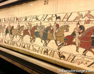 Lots of horses on the Bayeux tapestry