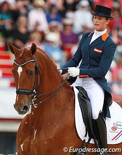 Adelinde Cornelissen and Parzival :: Photo © Astrid Appels