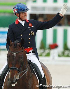 Carl Hester at the 2014 World Equestrian Games :: Photo © Astrid Appels