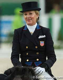 Tina Konyot at the 2014 World Equestrian Games in Caen, France :: Photo © Astrid Appels