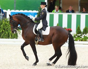 Victoria Max-Theurer and Augustin at the 2014 World Equestrian Games :: Photo © Astrid Appels