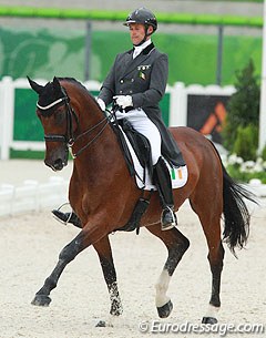 Roland Tong and Pompidou at the 2014 World Equestrian Games :: Photo © Astrid Appels