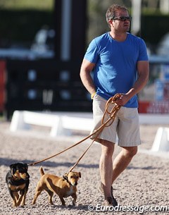 Catherine Malone's long time trainer Todd Flettrich