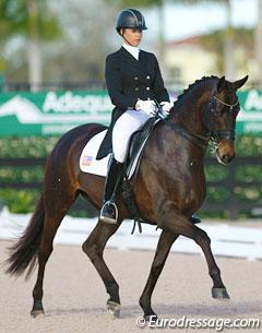 Silva Martin and Rosa Cha W at the 2014 CDIO Nations' Cup :: Photo © Astrid Appels