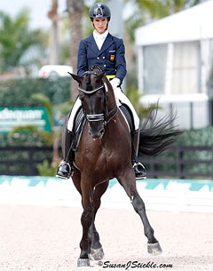 Juan Matute Guimon and Don Diego (by Don Frederico) at the 2014 CDI Wellington :: Photo © Sue Stickle