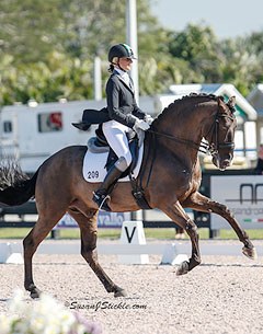 Silvia Rizzo and Sal at the 2014 CDN Gold Coast Opener in Florida :: Photo © Sue Stickle