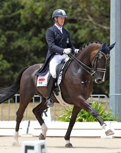 David Shoobridge and Agent de Jeu at the 2014 CDN Werribee :: Photo © Derek 'O Leary