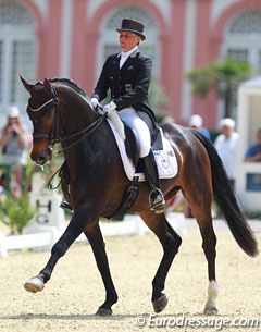 Uta Gräf and Lawrence at the 2014 CDI Wiesbaden :: Photo © Astrid Appels