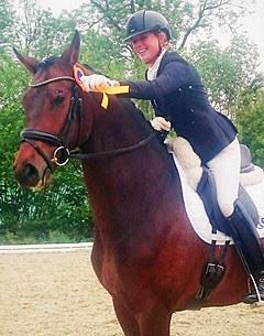 Anna Sophie Fiebelkorn and Fantango OLD at the 2015 CDN Bülkau