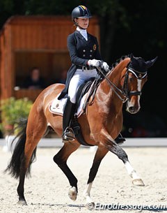 Antonia Arl and Equestricons Ziggy at the 2015 CDI Compiegne :: Photo © Astrid Appels