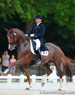 Pierre Volla and Badinda Altena at the 2015 CDI Compiegne :: Photo © Astrid Appels