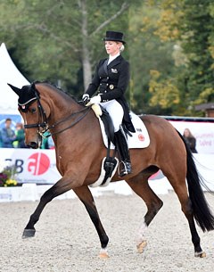 Jessica von Bredow-Werndl and Zaire at the 2015 CDI Donaueschingen :: Photo © Karl Heinz Frieler