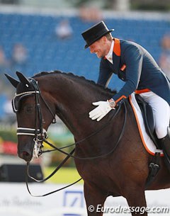 Edward Gal and Undercover at the 2015 European Dressage Championships :: Photo © Astrid Appels