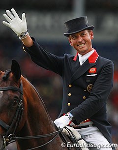 Carl Hester at the 2015 European Championships :: Photo © Astrid Appels