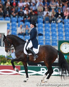 Inessa Merkulova and Mister X at the 2015 European Championships in Aachen :: Photo © Astrid Appels