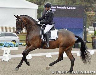 Severo Jurado Lopez on Fiontini at the 2015 CDIO Falstebo :: Photo © Ridehesten