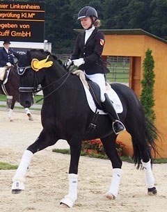 Junior rider Karen Welz on Dolunay (by Don Frederico x Warkant)