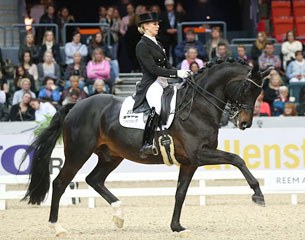 Jessica von Bredow-Werndl and Unee BB at the 2015 CDI-W Gothenburg :: Photo © Roland Thunholm