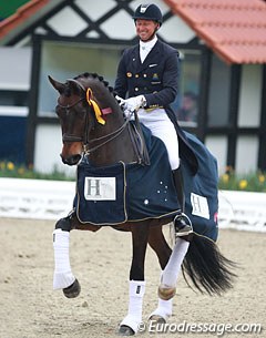 Patrik Kittel and Deja at the 2015 CDI Hagen :: Photo © Astrid Appels