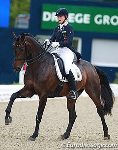Jessica Krieg and Revers Side at the 2015 CDIO-YR Hagen :: Photo © Astrid Appels