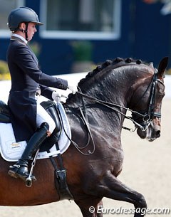 Mirelle van Kemenade on the PSI auction horse Dreamcatcher