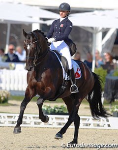 Estelle Wettstein and Friedrich der Grosse :: Photo © Astrid Appels