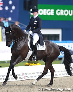 Nathalie zu Sayn-Wittgenstein convinced her highly sensitive mare Fabienne to put in a strong performance