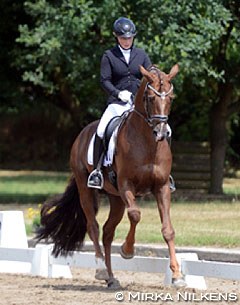 Jana Freund and Bodyguard at the 2015 Langenfeld Bundeschampionate qualifier :: Photo © Mirka Nilkens