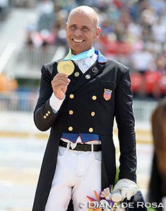 Steffen Peters wins individual gold at the 2015 Pan American Games :: Photo © Diana de Rosa
