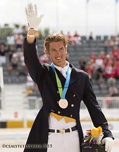 Chris von Martels wins individual bronze at the 2015 Pan American Games :: Photo © Cealy Tetley
