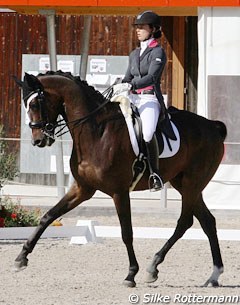 German born Christiane Schröder and Stedisboy were 7th in the Grand Prix but did not contest the Kur