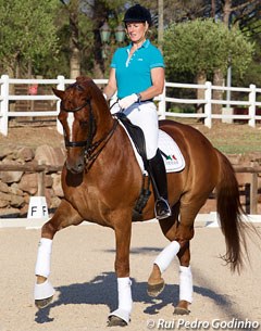 Bernadette Brune and Lights of Londonderry at the Domaine Equestre des Grands Pins :: Photo © Rui Pedro Godinho