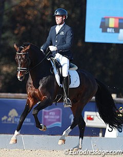 Mario van Orshaegen and San Amour II :: Photo © Astrid Appels