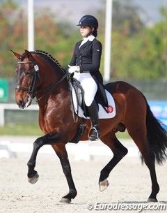 Giovana Pass and Zingaro de Lyw at the 2015 CDI Vilamoura :: Photo © Astrid Appels