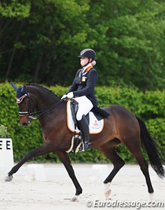 Jasmien de Koeyer and Esperanza at the 2016 CDIO Compiegne :: Photo © Astrid Appels