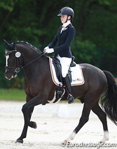 Tahnee Meyssen and Matcho D van Prinsenhofs at the 2016 CDIO Compiegne :: Photo © Astrid Appels