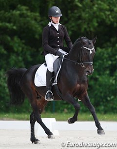 Charlotte Palas and Under Cover Fast at the 2016 CDIO Compiegne :: Photo © Astrid Appels