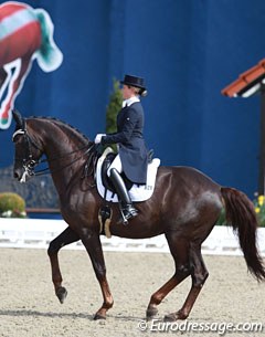 Tanya Seymour on Ramoneur at the 2016 CDI Hagen :: Photo © Astrid Appels