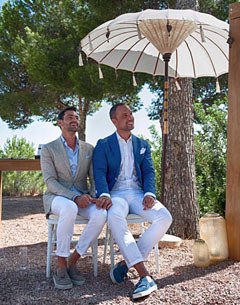 Tommie Visser and Rob van Puijenbroek got married in Ibiza
