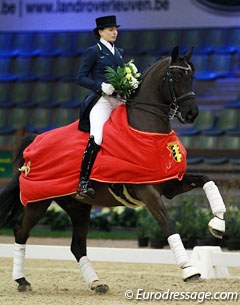 Inna Logutenkova and Don Gregorius win the Grand Prix and Kur at the 2016 CDI Lier ::: Photo © Astrid Appels
