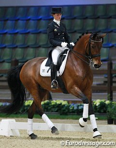 Fanny Verliefden and Annarico at the 2016 CDI Lier :: Photo © Astrid Appels