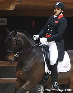 Fouad Zafat and Nintendo at the 2016 CDI Lier :: Photo © Astrid Appels