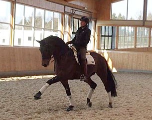 Henri Ruoste and Famoso at Gut Bertingloh in Menden, Germany