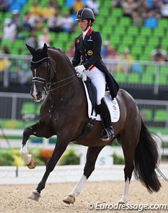 Charlotte Dujardin and Valegro at the 2016 Olympic Games in Rio de Janeiro :: Photo © Astrid Appels